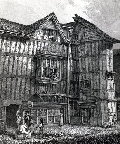 South East view of the old house lately standing in Sweedon